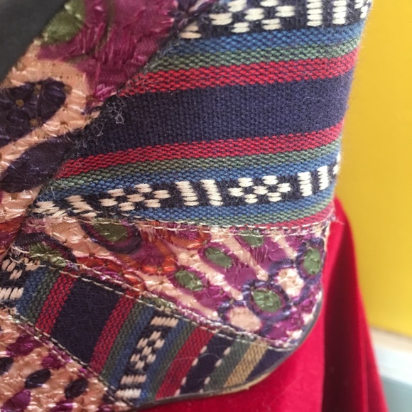 Michael Antonio wedge platforms w woven wedges - Picture 2 of 5